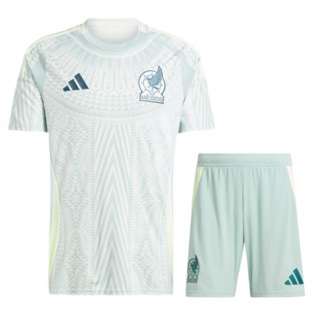 Camisola México Criança 2º Equipamento 2024 Manga Curta